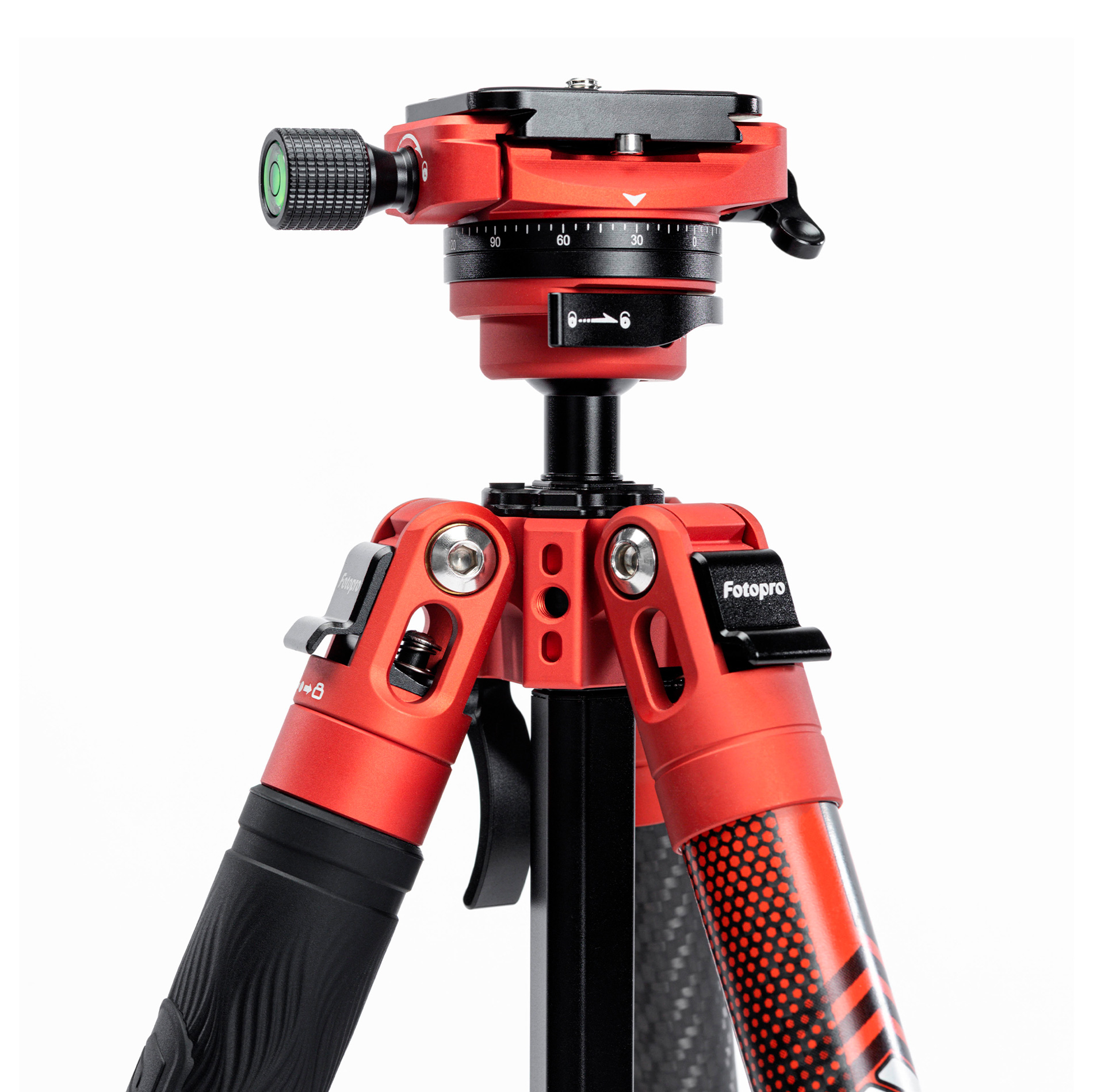 Штатив Fotopro X-Aircross 4 Orange, карбоновый, с головой 32QR, до 4 кг