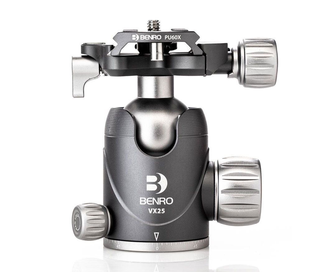 Штатив Benro Rhino FRHN24C с головой VX25, цанговые замки, карбон