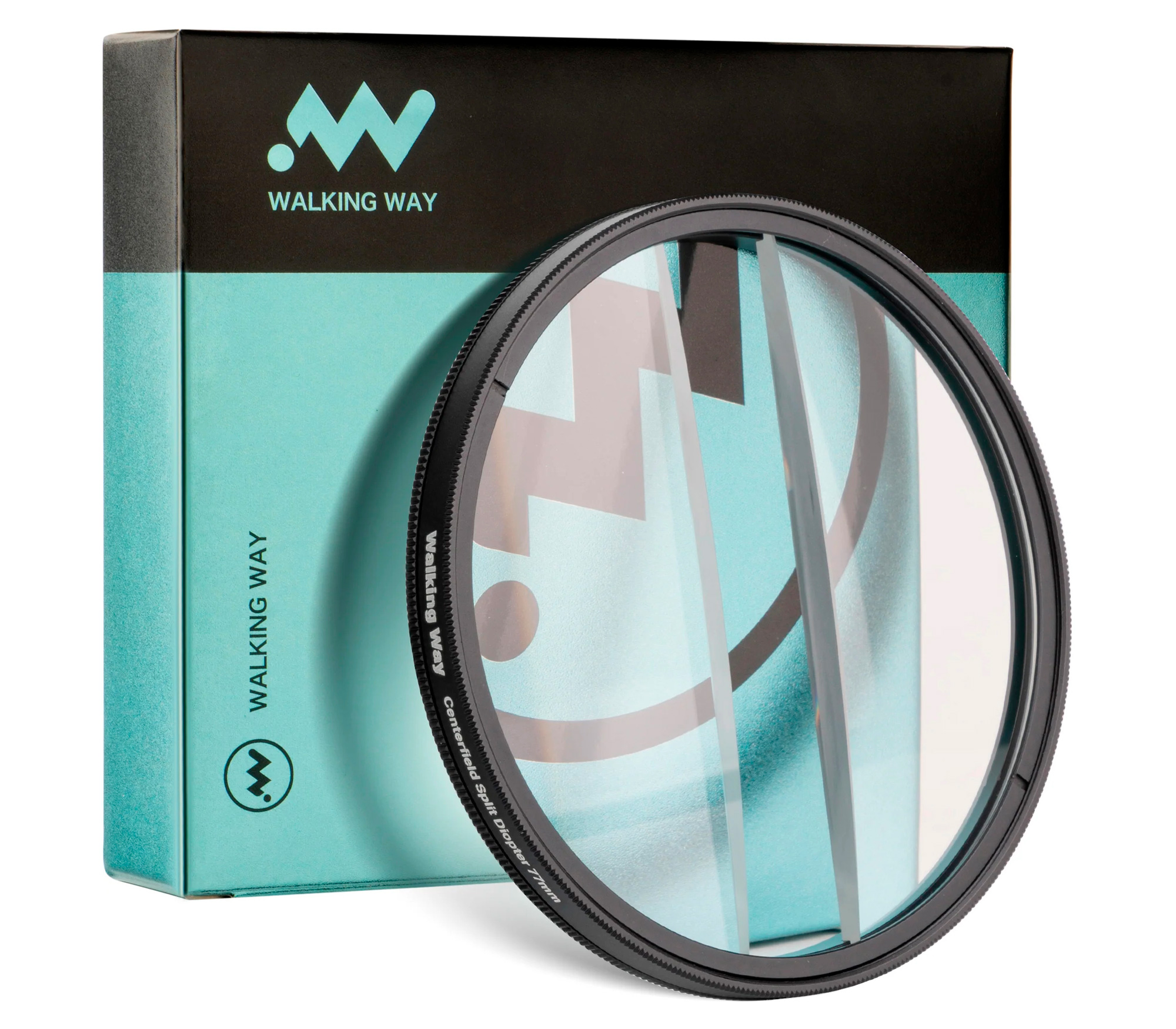 Светофильтр Walking Way Center Field Split Diopter Prism 82mm