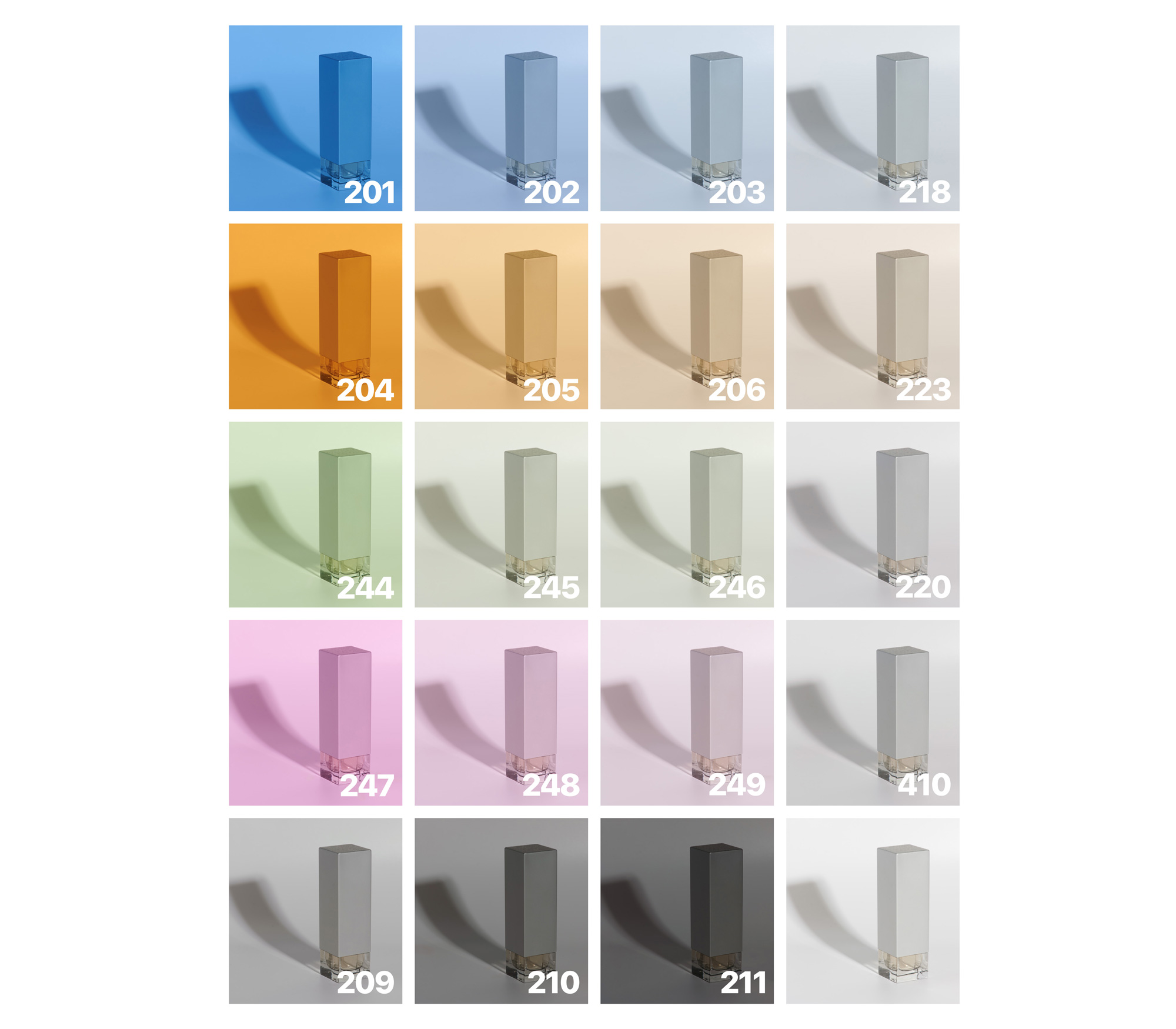 Набор гелевых светофильтров primary color Conversion Kit v2, 30 шт. 30х30 см