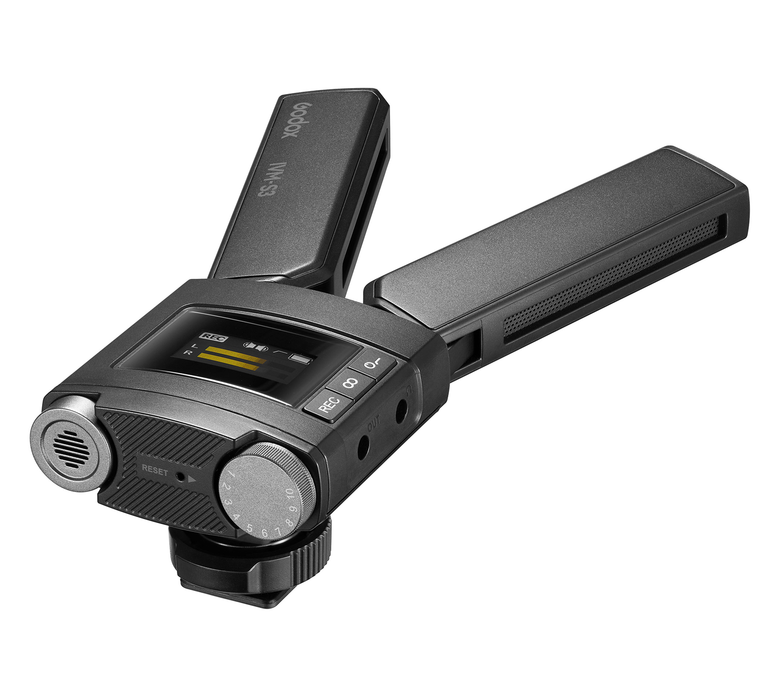 Микрофон Godox IVM-S3, стерео, 3.5 мм TRS / TRRS