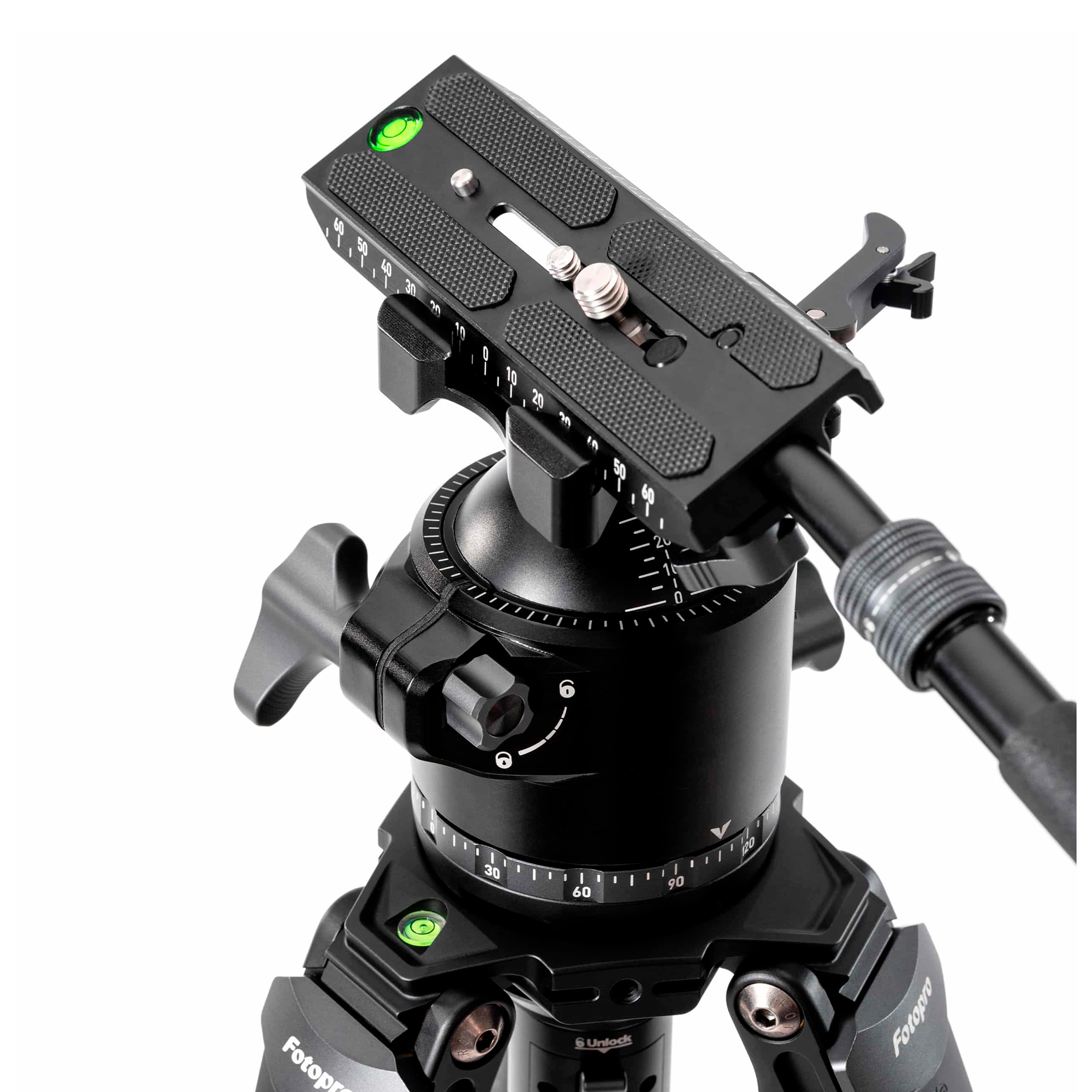 Штатив Fotopro Origin O-10, голова MH-13Q, серый, карбоновый, до 8 кг