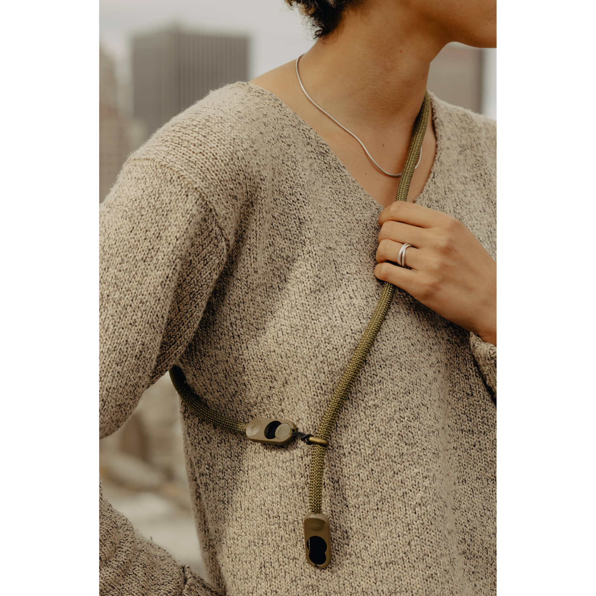 Ремень Peak Design Form Rope Standard Kelp, зеленый