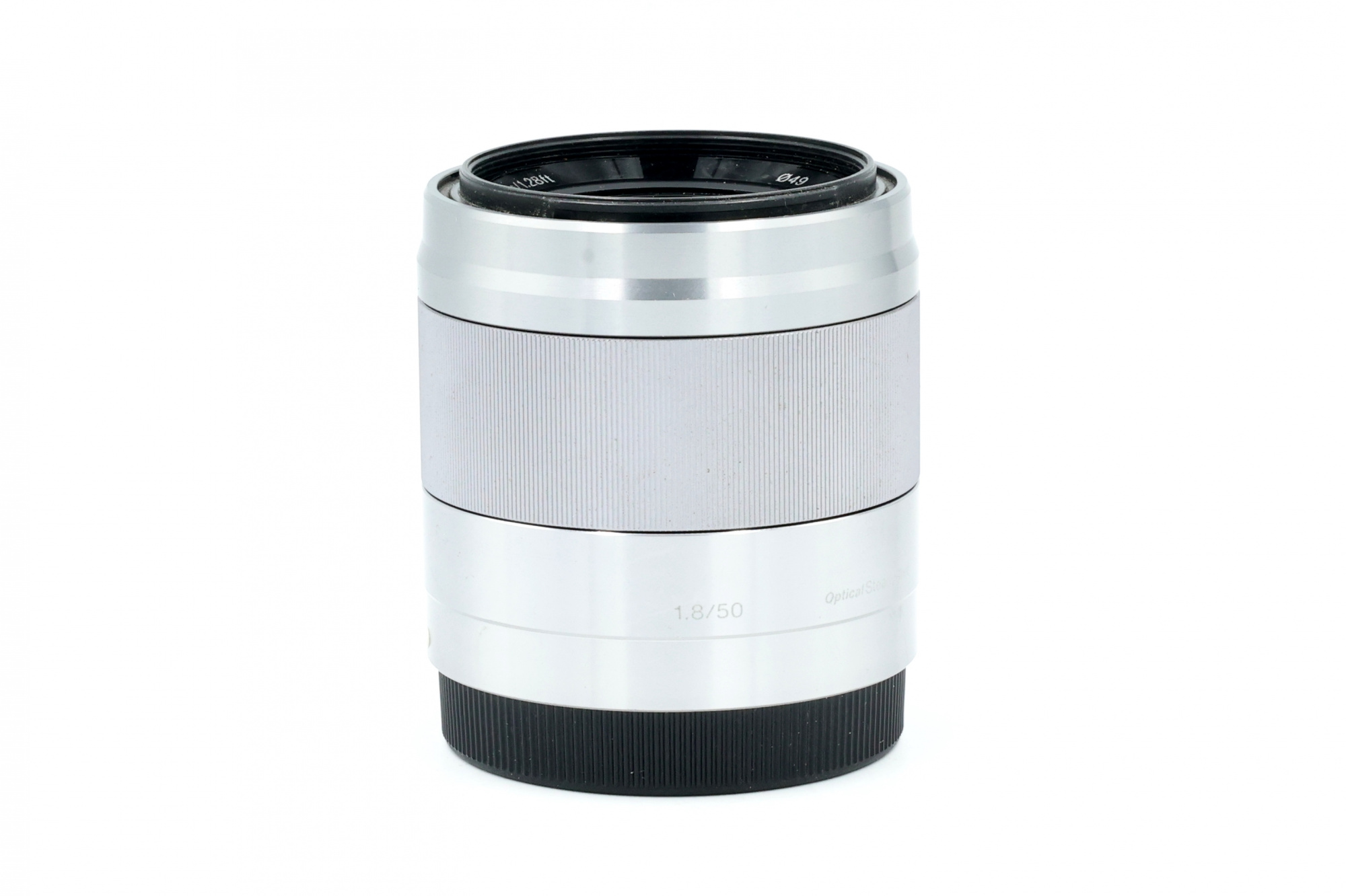 Объектив Sony E 50mm f/1.8 OSS, серебристый (состояние 5) (б/у)