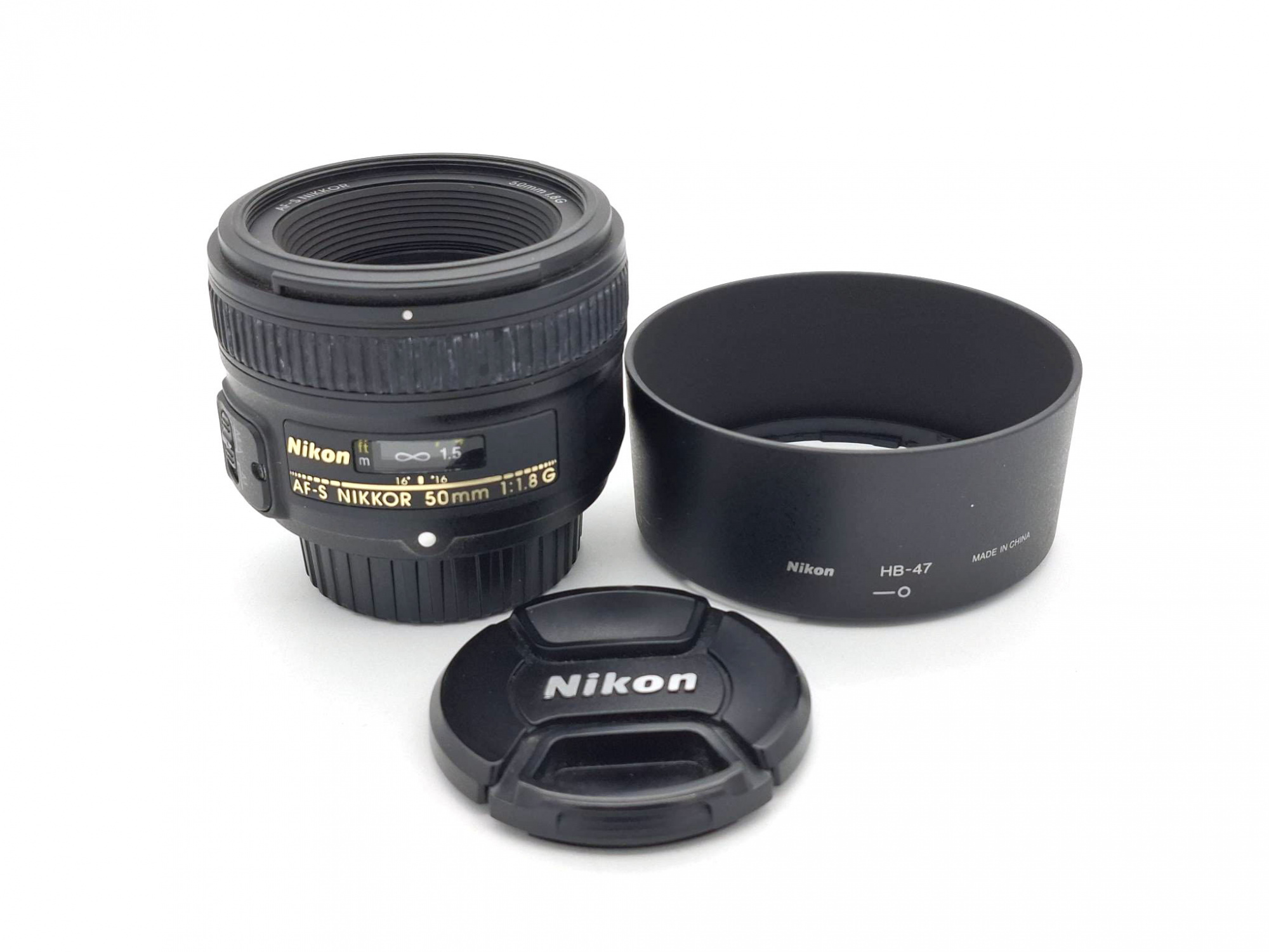 Объектив Nikon AF-S 50mm f/1.8G (состояние 5-) (б/у)