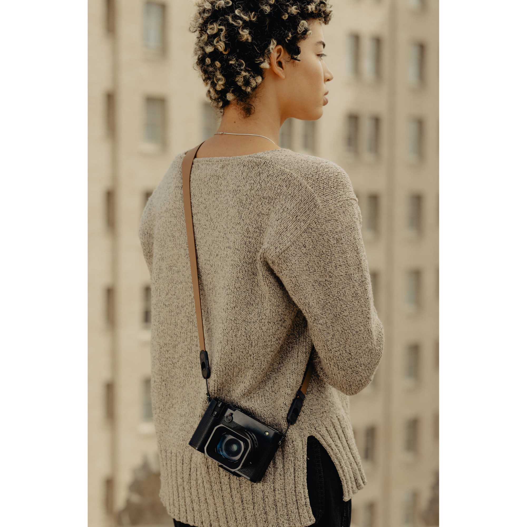 Ремень Peak Design Form Leather Standard Tan, коричневый