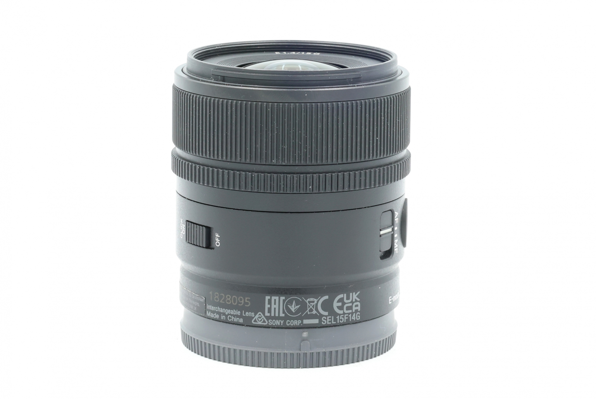 Объектив Sony E 15mm f/1.4 G (состояние 5) (б/у)