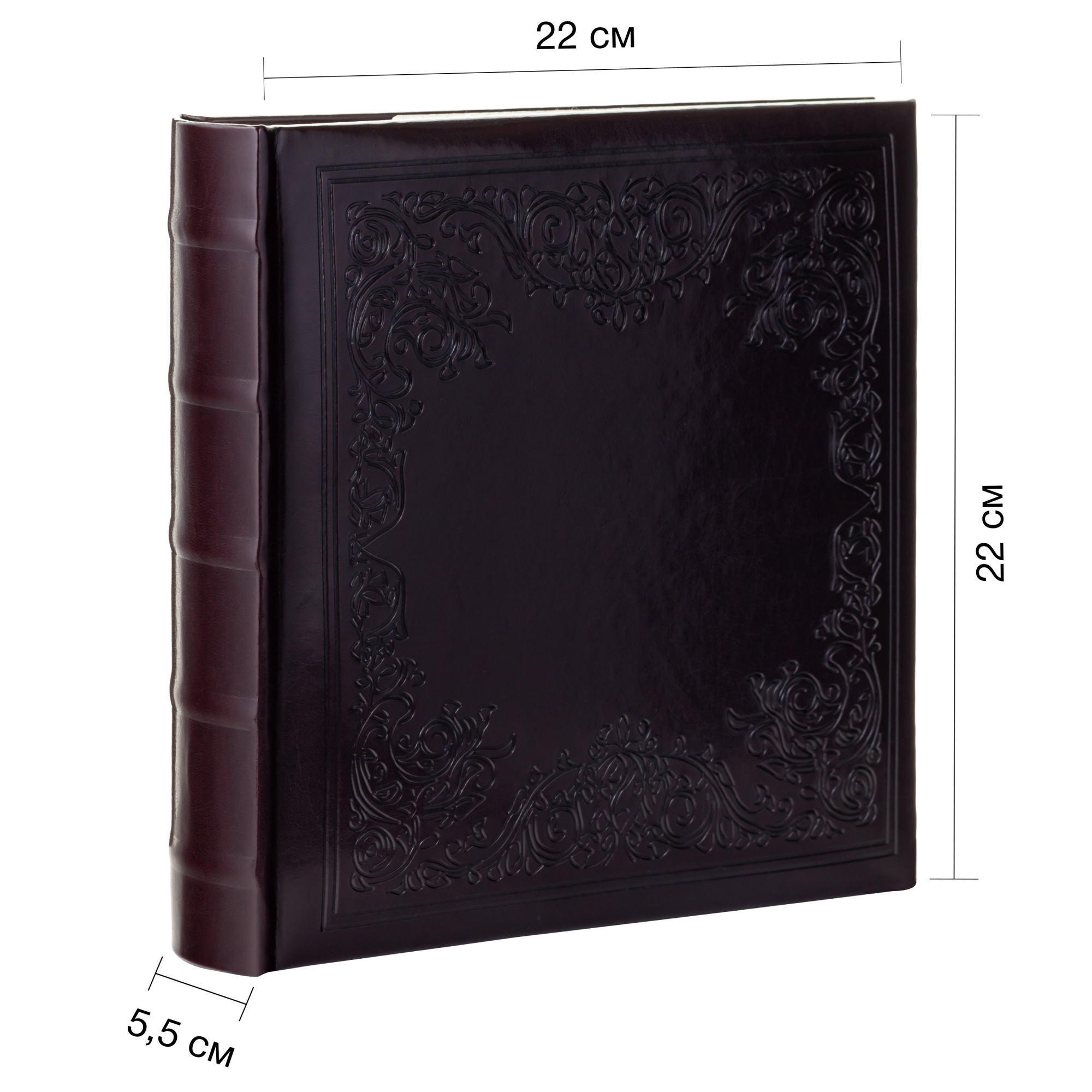 Фотоальбом Fotografia 10x15 см 200 фото, книжный переплет, «Классика», FA-EBBM200-824