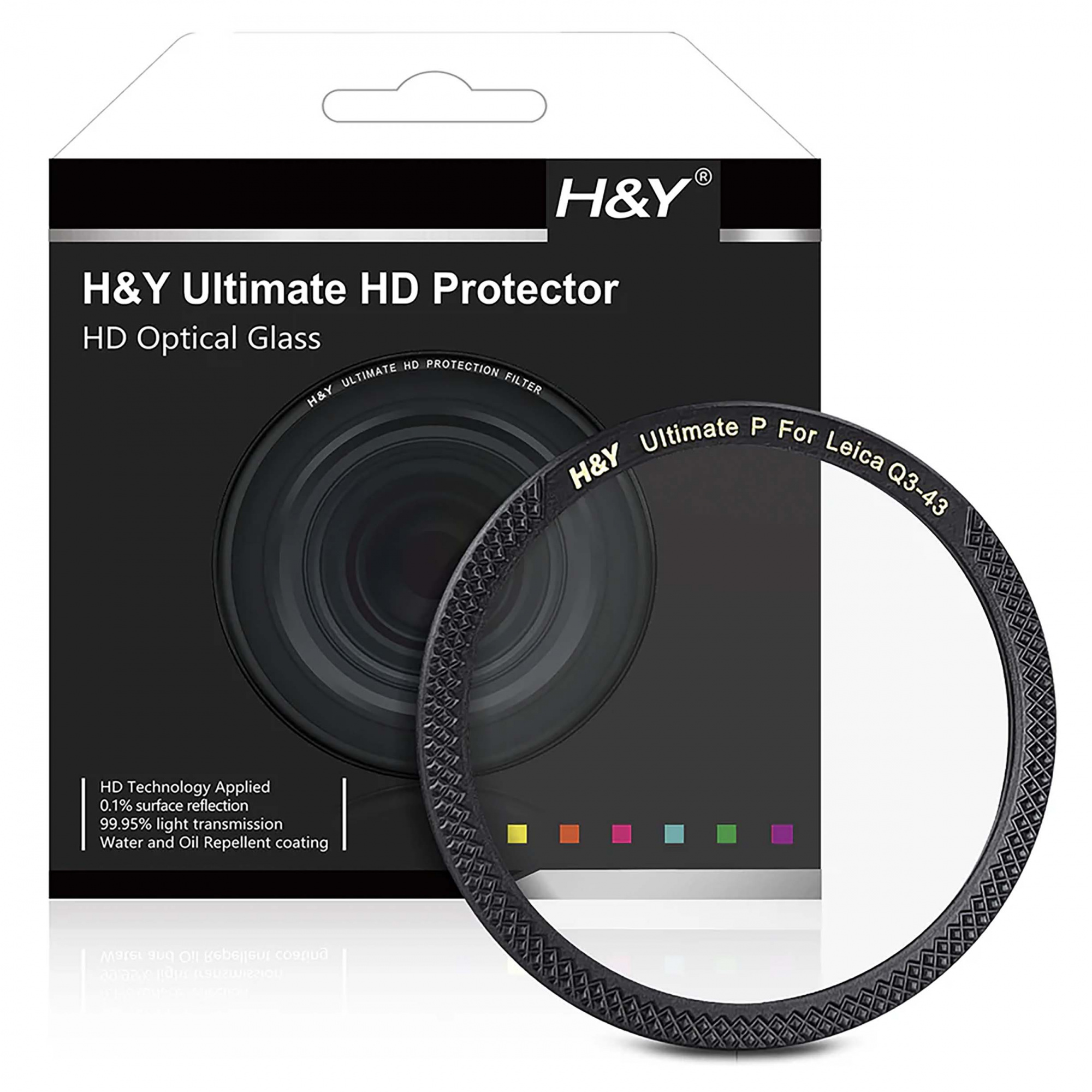 Светофильтр H&Y Ultimate HD Protection Filter для Leica Q3 43 (49 мм)