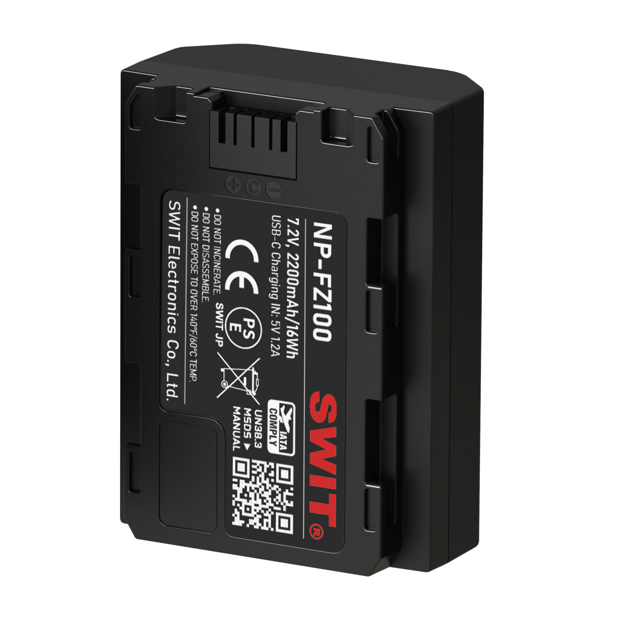 Аккумулятор SWIT NP-FZ100, USB-C, 2200 мАч