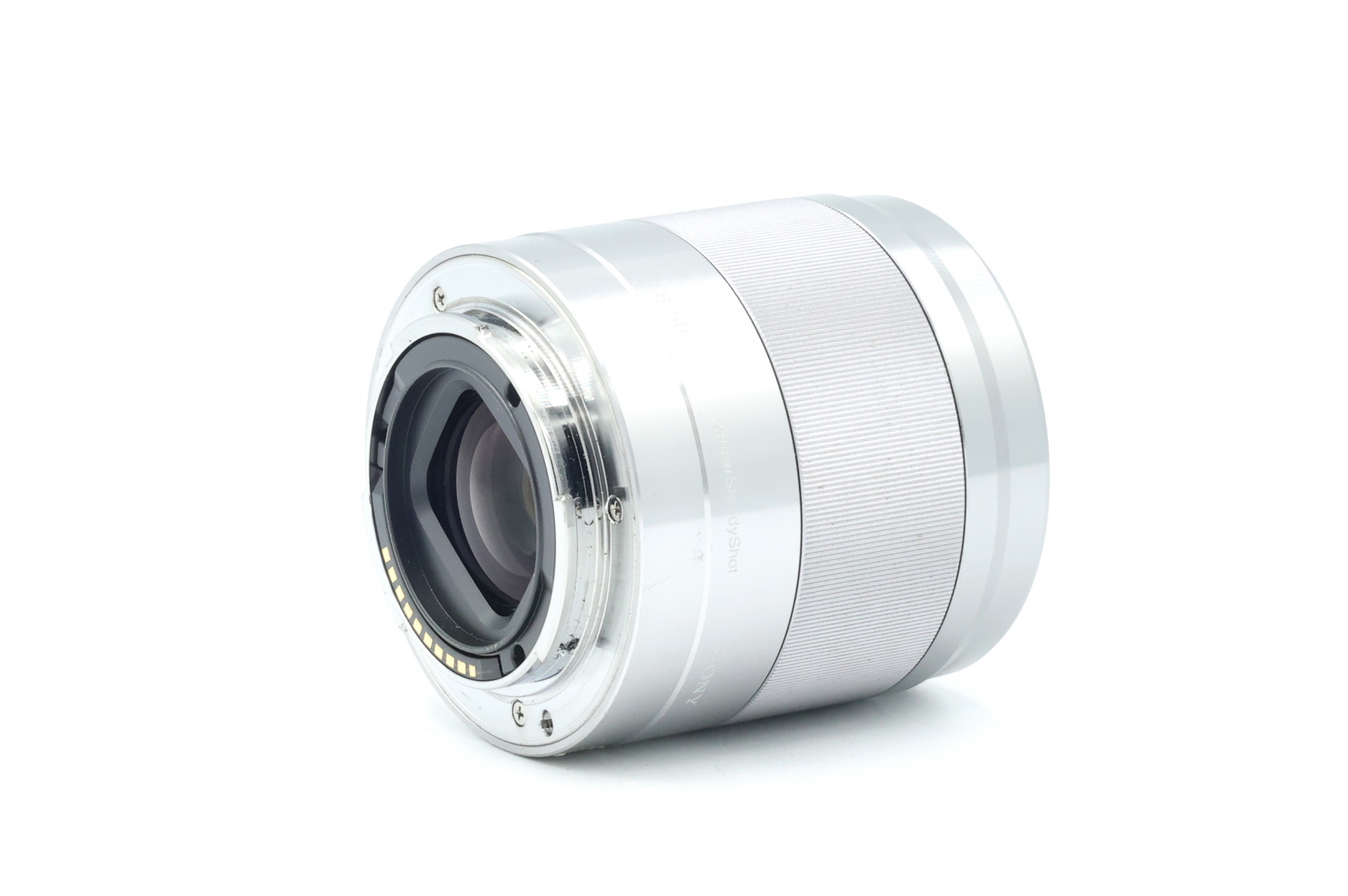 Объектив Sony E 50mm f/1.8 OSS, серебристый (состояние 5) (б/у)