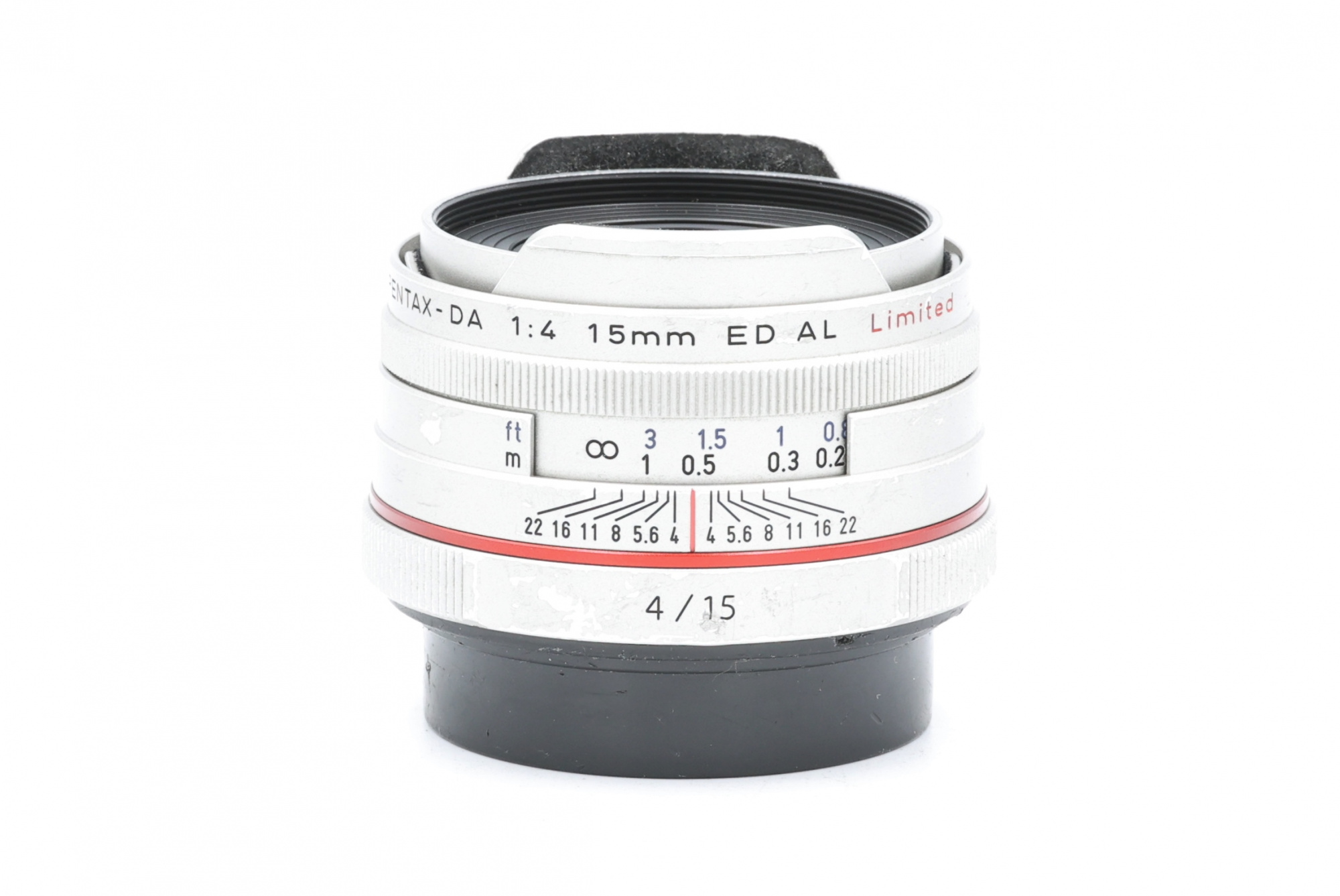 Объектив Pentax DA 15mm f/4 SMC ED AL Limited - 9581738 (состояние 4) (б/у)