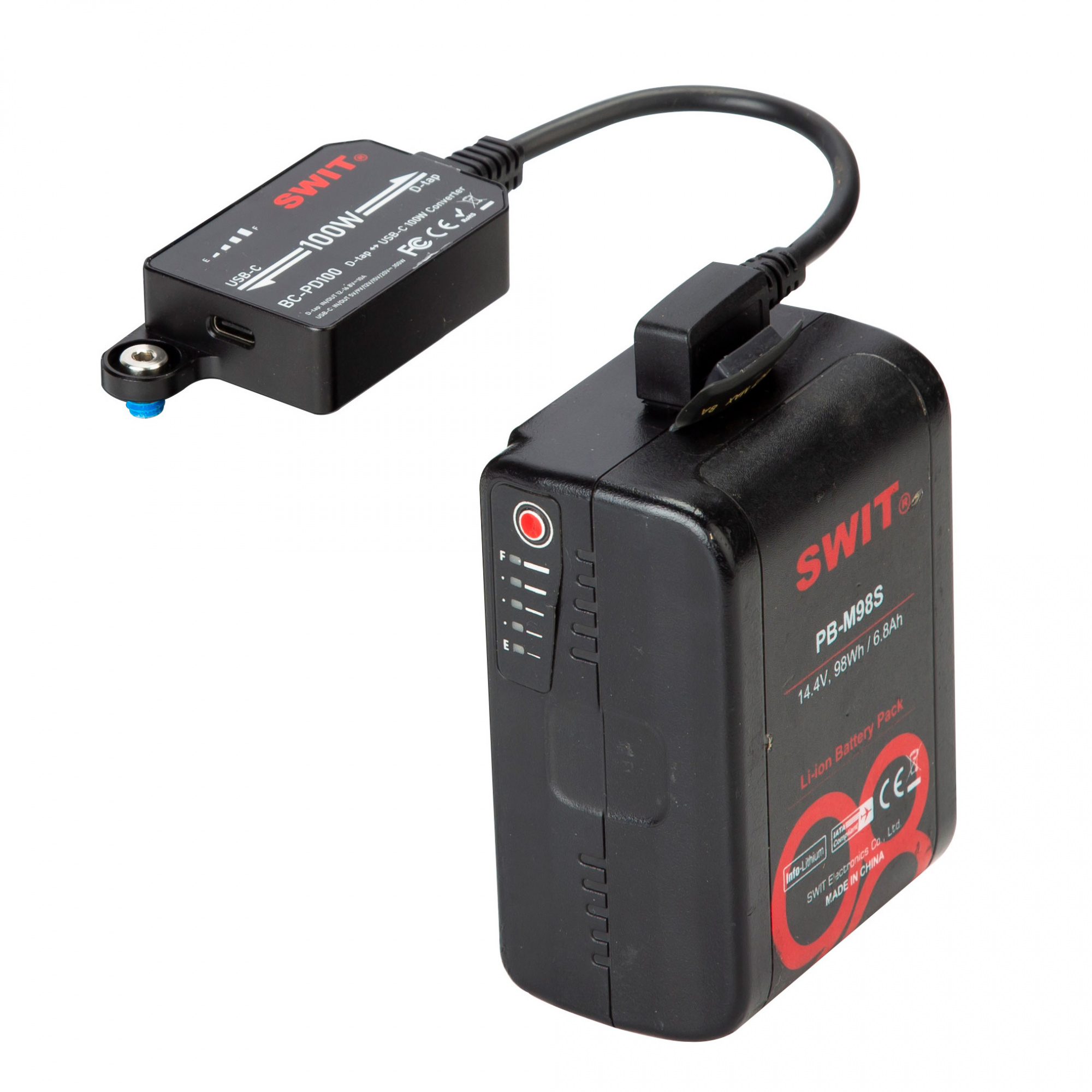 Переходник SWIT BC-PD100, D-Tap / USB-C, двусторонний, 100 Вт