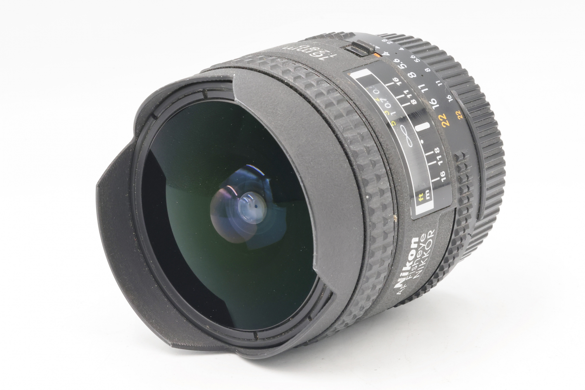 Объектив Nikon 16mm f/2.8D AF Fisheye-Nikkor (состояние 5-) (б/у)