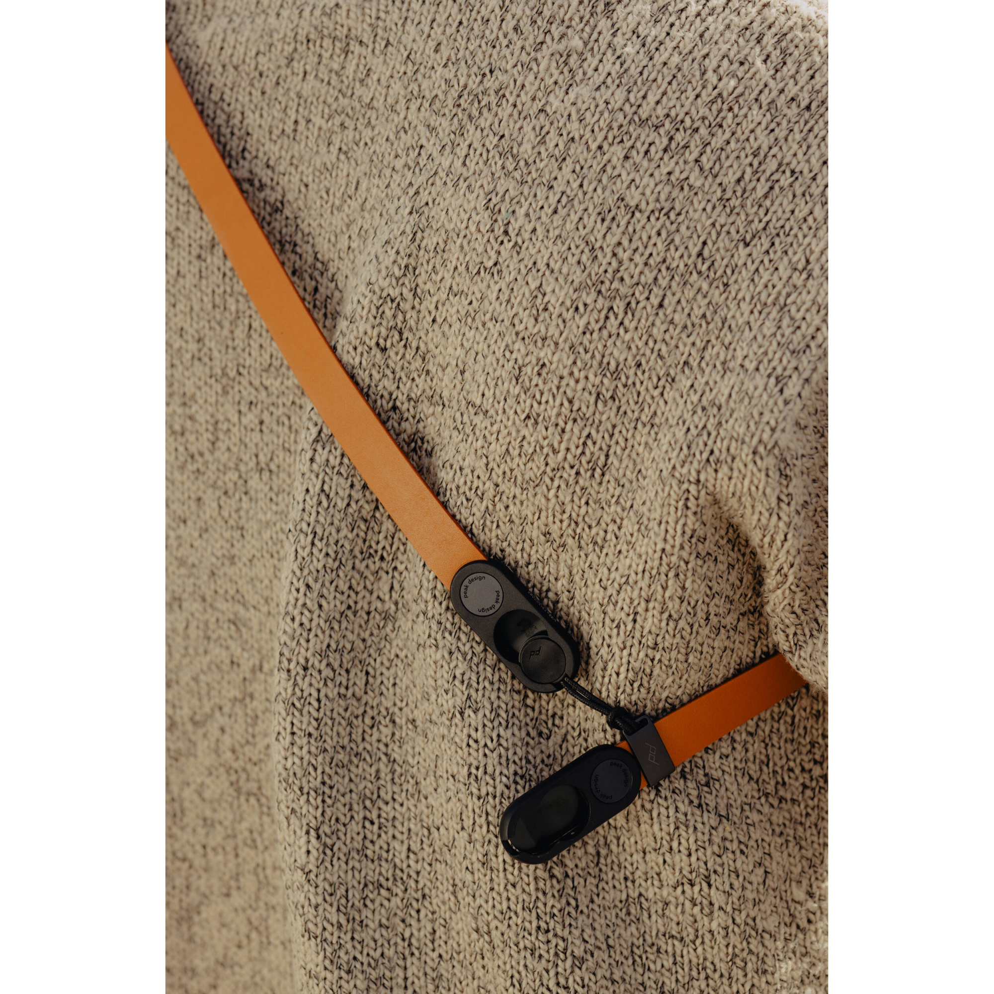 Ремень Peak Design Form Leather Short Amber, янтарный