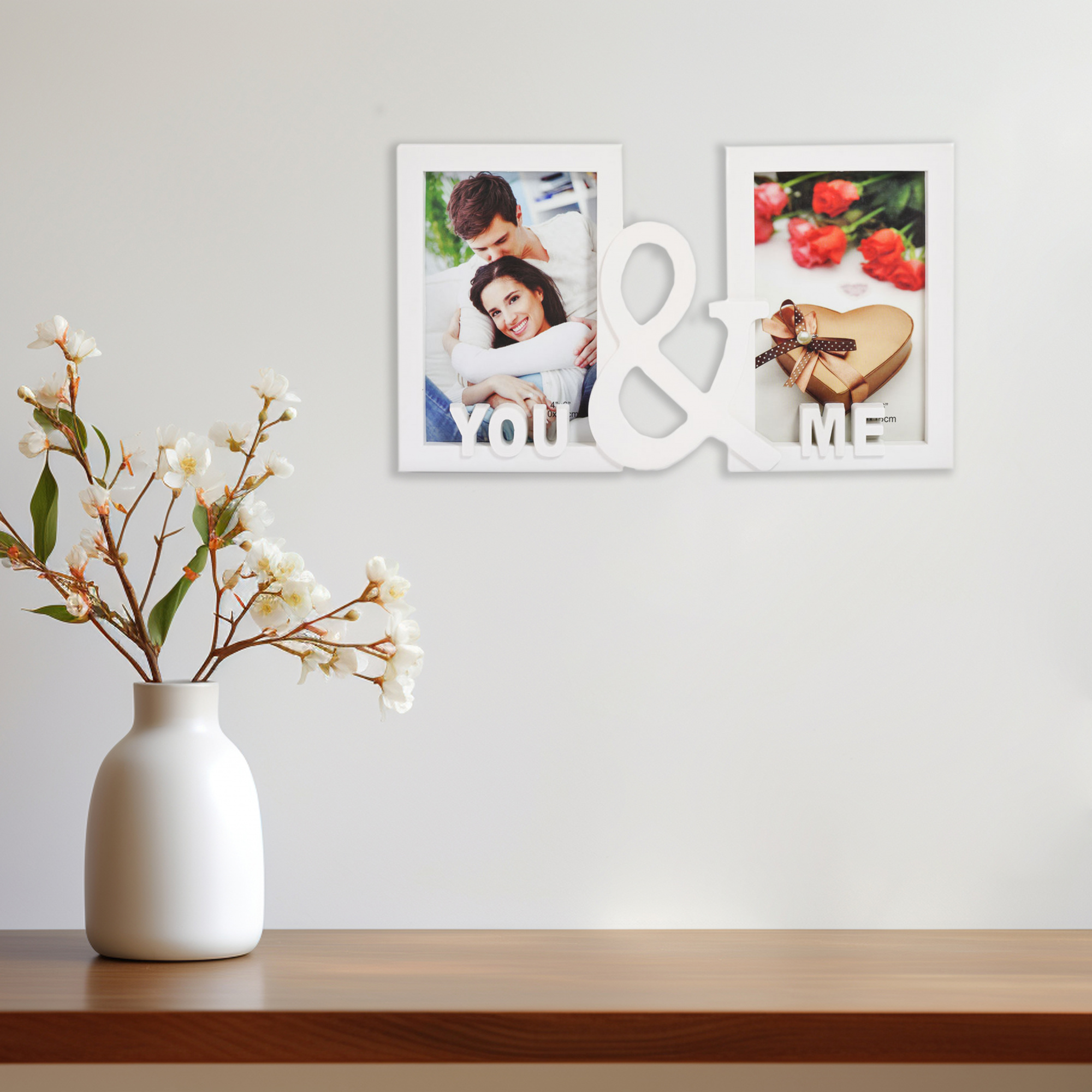 Мультирамка Fotografia You & Me на 2 фото 10х15, белая