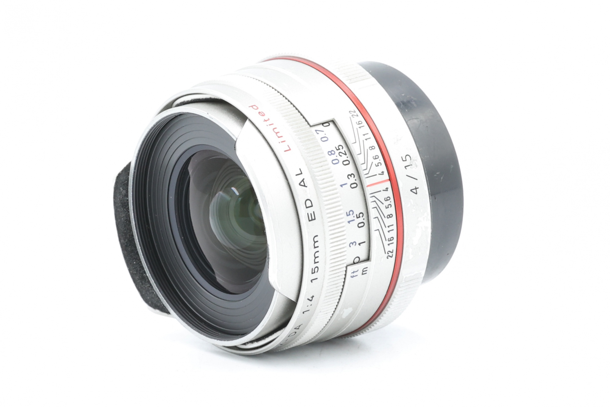 Объектив Pentax DA 15mm f/4 SMC ED AL Limited - 9581738 (состояние 4) (б/у)