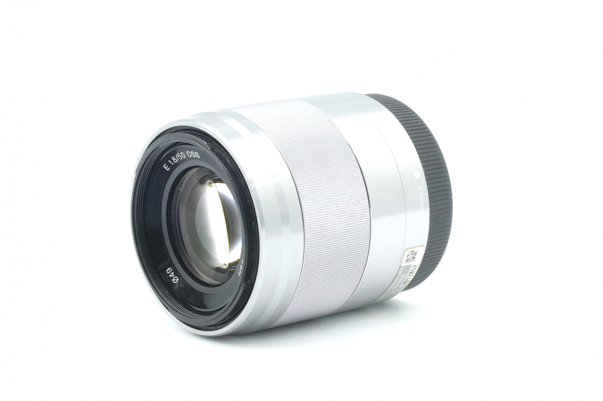 Объектив Sony E 50mm f/1.8 OSS, серебристый (состояние 5) (б/у)