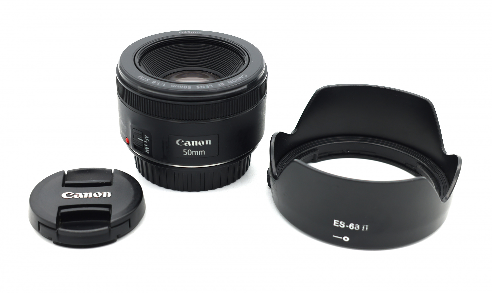 Объектив Canon EF 50mm f/1.8 STM (состояние 4) (б/у)
