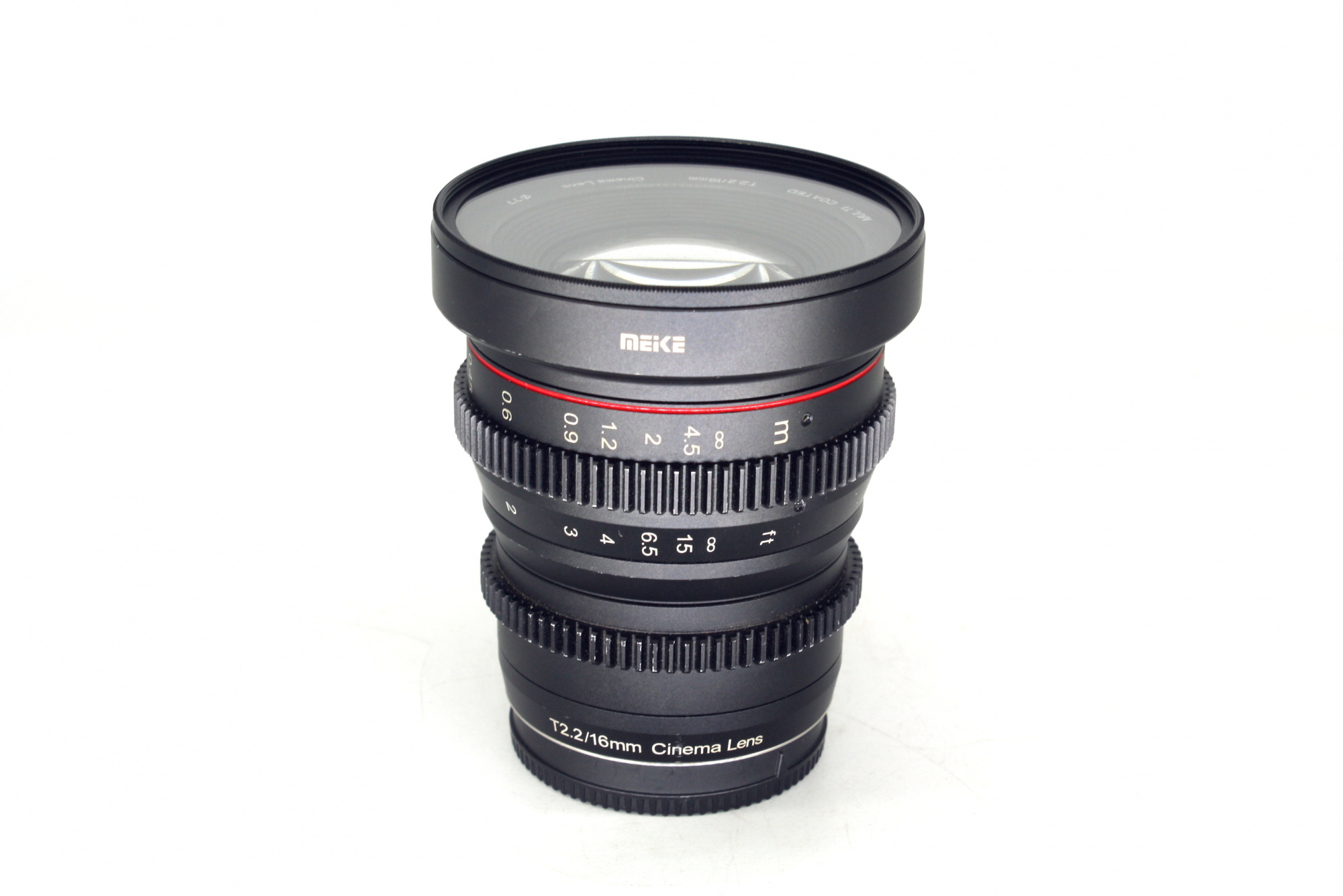 Объектив Meike 16mm T2.2 Cinema Lens MFT Mount (состояние 5) (б/у)