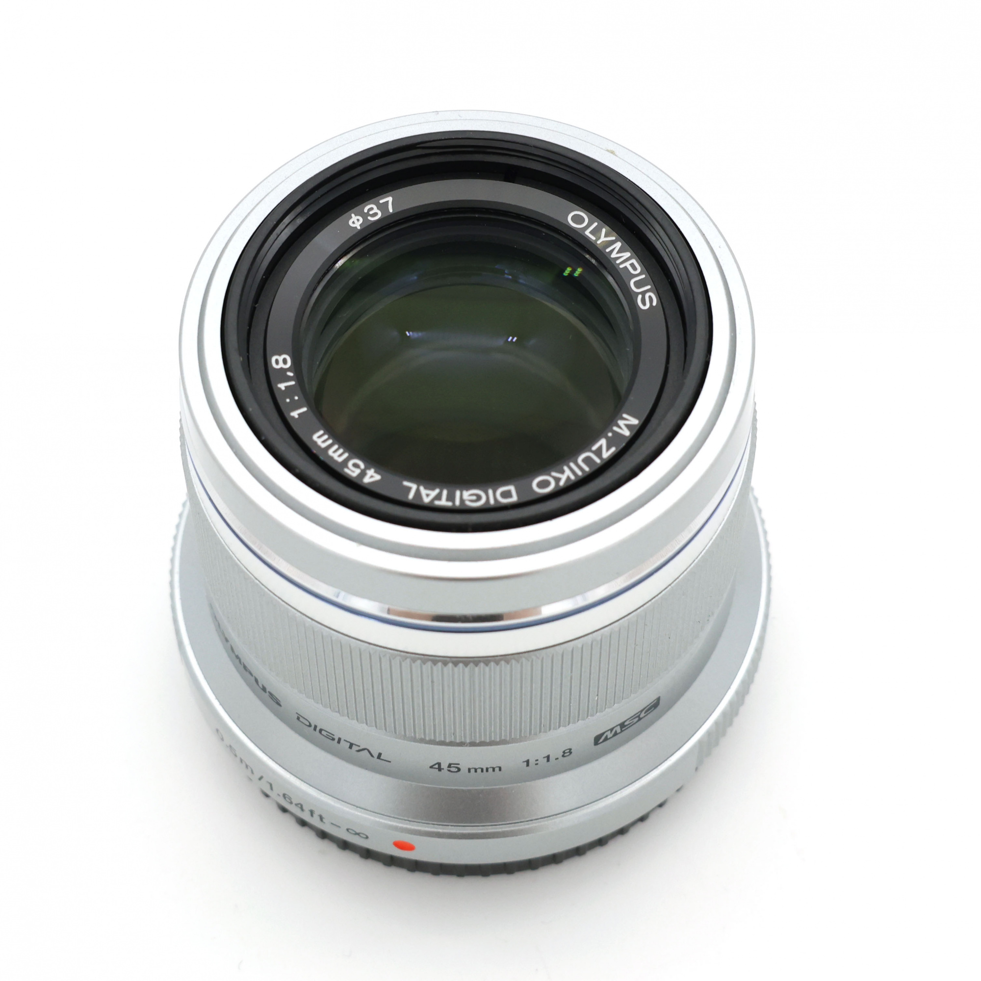 Объектив Olympus M.ZUIKO Digital 45mm f/1.8 silver (состояние 5) (б/у)