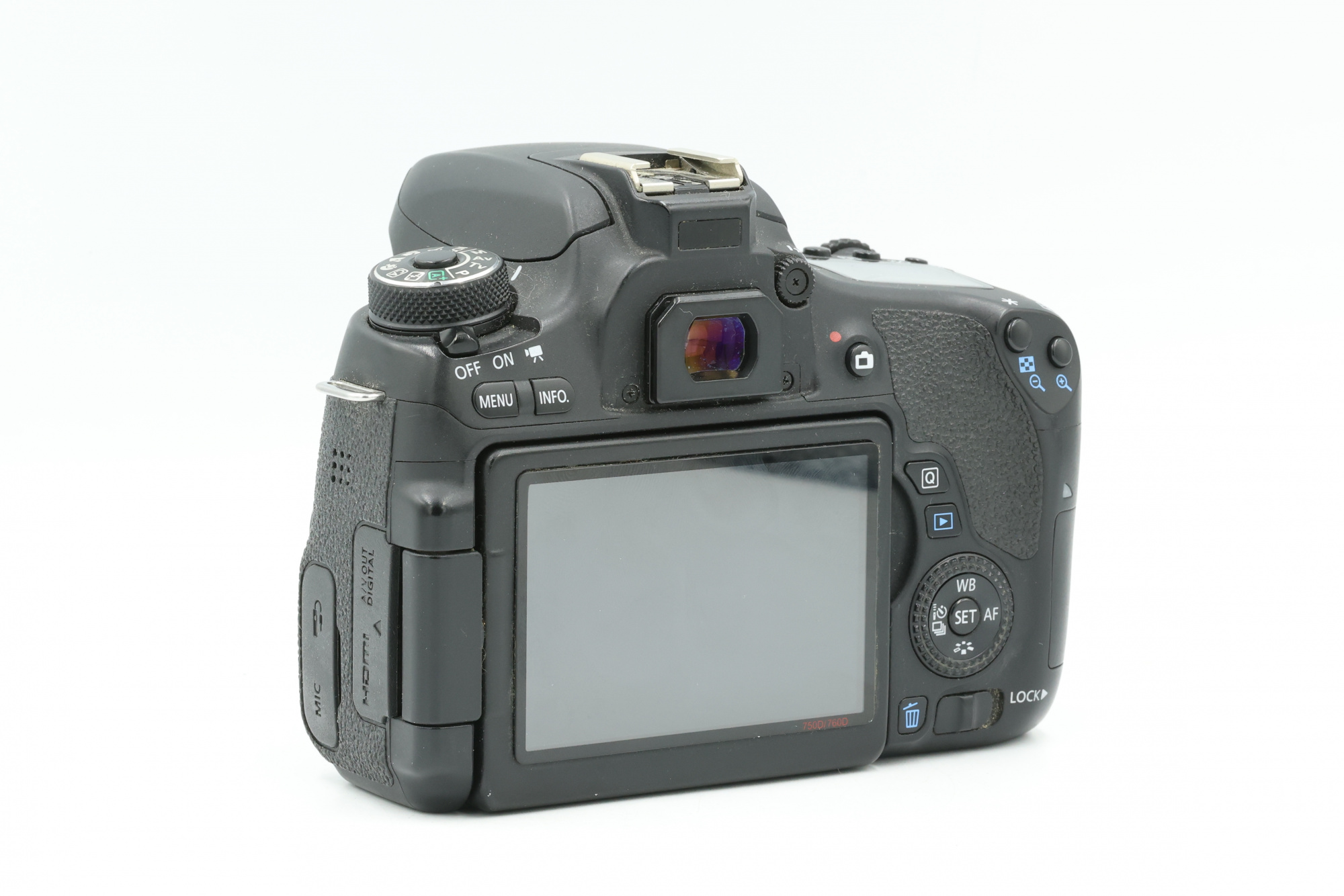 Зеркальный фотоаппарат Canon EOS 760D Body (состояние 5) (б/у)