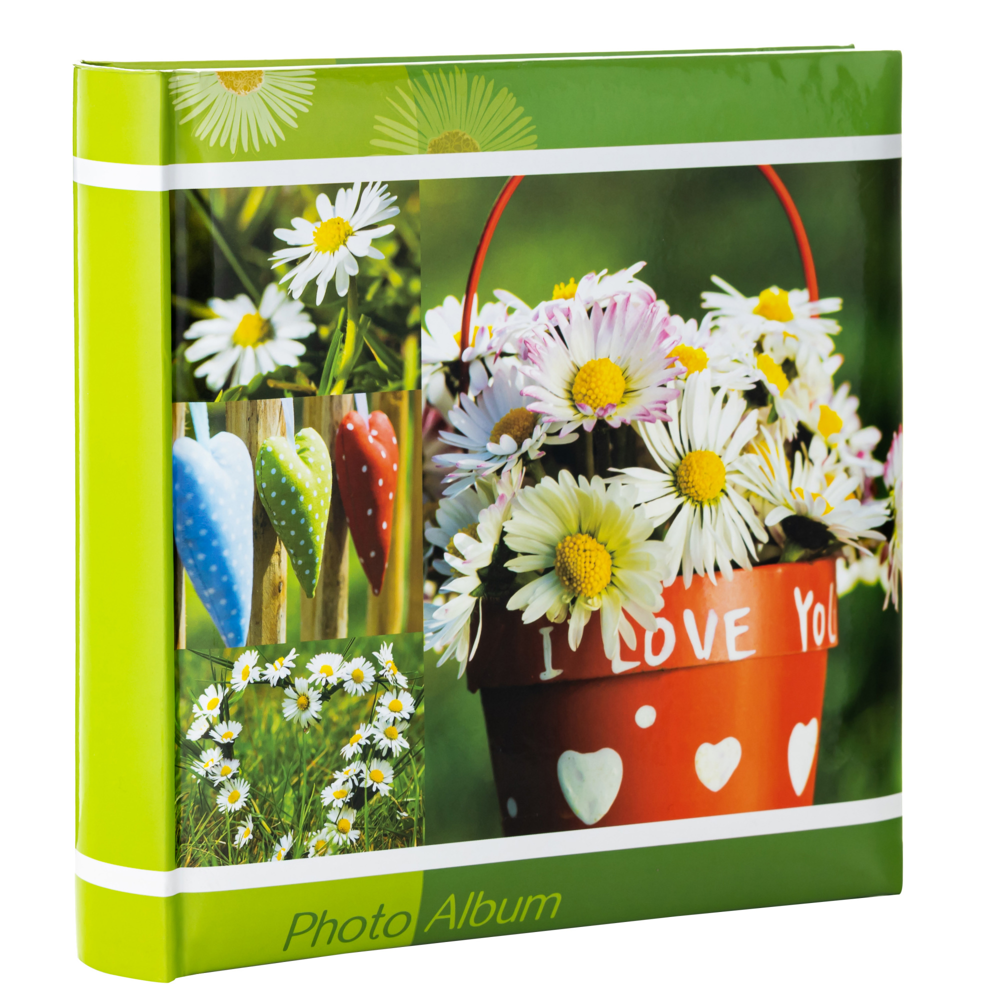 Фотоальбом Fotografia 10x15 см 200 фото, книжный переплет, «Цветы», FA-BBM200-310