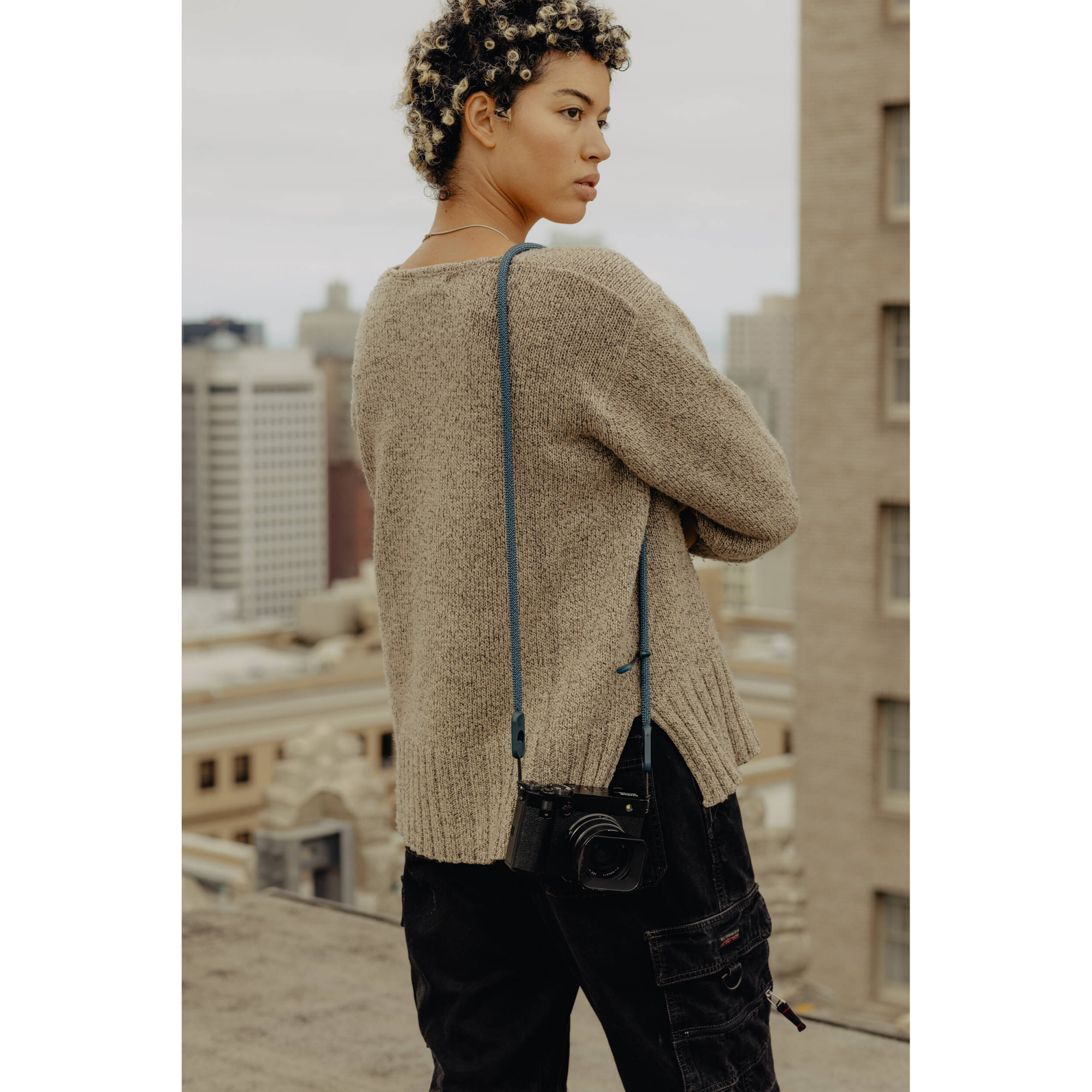 Ремень Peak Design Form Rope Standard Ocean, океанический голубой