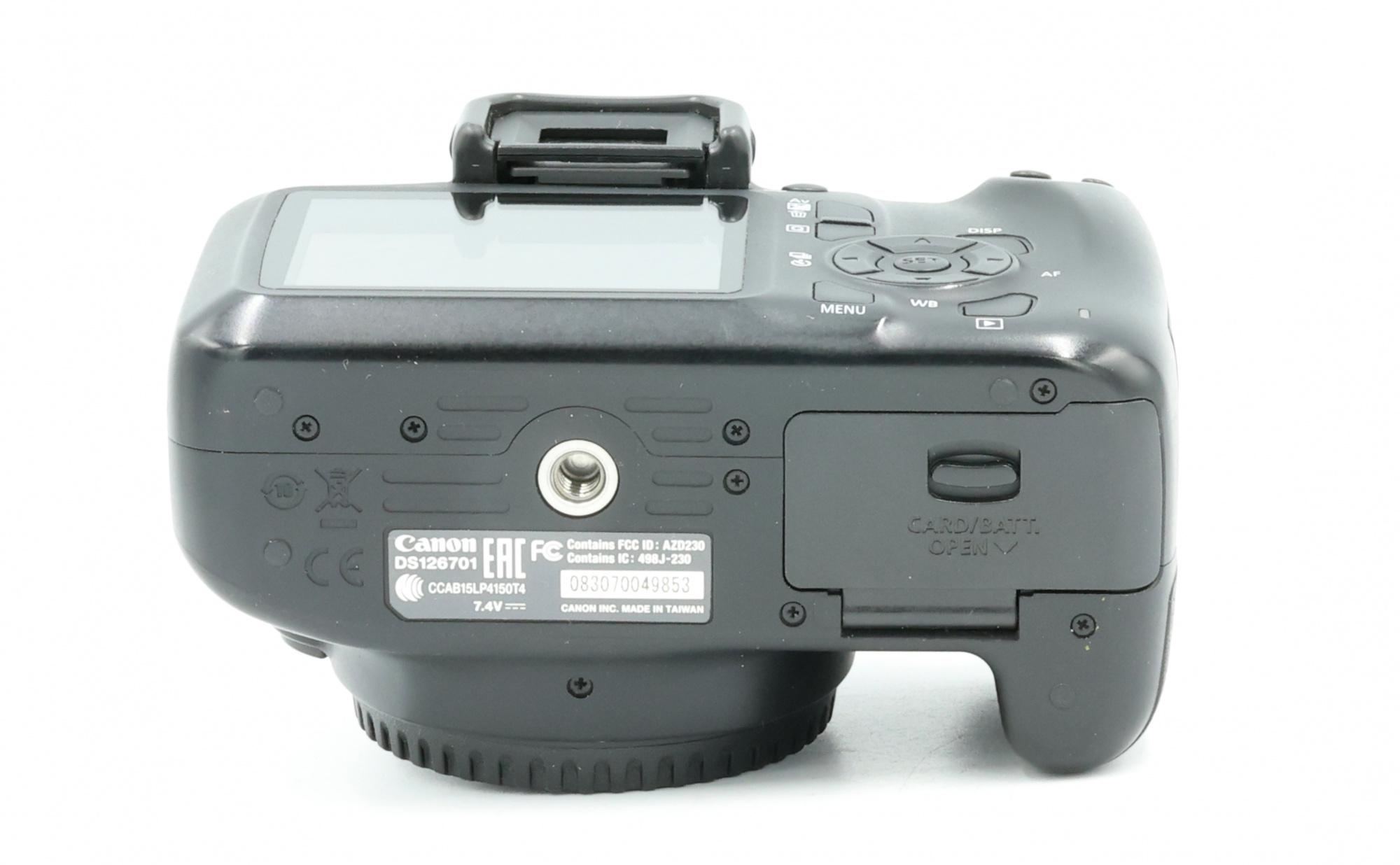 Зеркальный фотоаппарат Canon EOS 4000D Body (состояние 5-) (б/у)